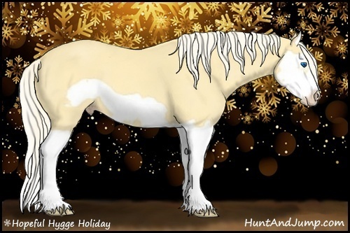 Horse Color:Gold Cream Champagne Dun Splash Frame 