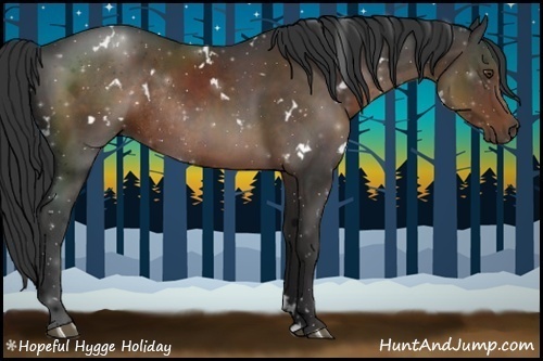 Horse Color:White Spotted Liver Chestnut Rabicano