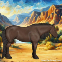 Horse Color:Bay 