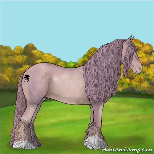 Horse Color:Watercolor Gold Champagne 