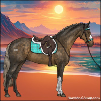 Horse Color:Chocolate Palomino 