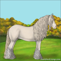Horse Color:Smoky Creme 