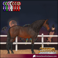 Horse Color:Brown 