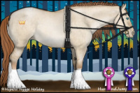 Horse Color:Buckskin Pearl Dun Tobiano Rabicano Brindle 