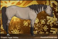 Horse Color:Liver Red Dun Rabicano 