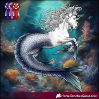 Horse Color:Gray Amber Champagne Tobiano 