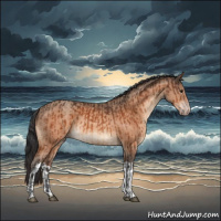 Horse Color:Bay  and Sable Champagne 