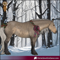 Horse Color:Silver Smoky Grullo 