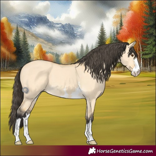 Horse Color:Buckskin Dun 
