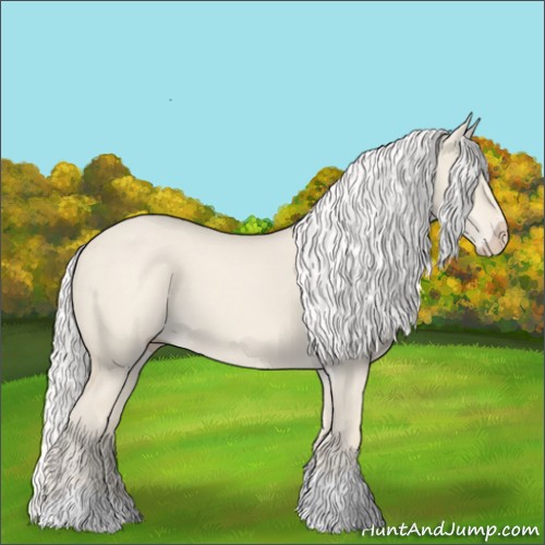Horse Color:Silver Smoky Creme Dun 