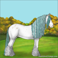 Horse Color:Painted Buckskin Pearl Splash Tobiano 