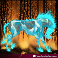 Horse Color:Thunderstruck Grullo Tobiano 