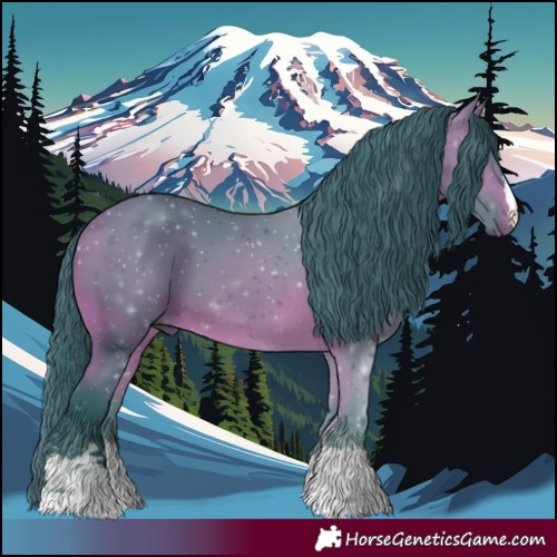 Horse Color:Watercolor Bay 