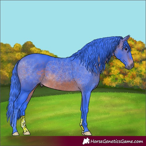 Horse Color:Watercolor Brown 