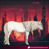 Horse Color:Perlino Dun 