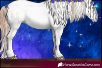 Horse Color:Sable Champagne Pearl Dun Sabino Rabicano 