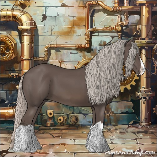 Horse Color:Silver Black Splash