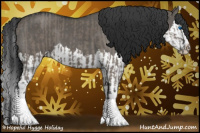 Horse Color:Grullo Sabino Splash  and Grullo Sabino Splash 