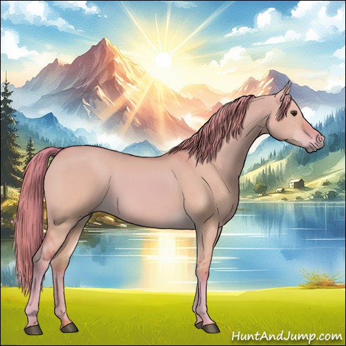 Horse Color:Watercolor Red Dun 