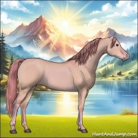 Horse Color:Watercolor Red Dun 