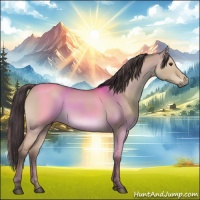Horse Color:Bay Dun