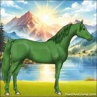 Horse Color:Watercolor Black 