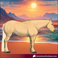 Horse Color:Palomino Dun 