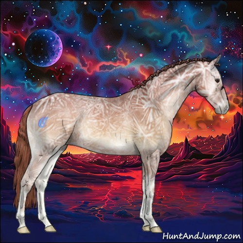 Horse Color:Void Red Onyx Ice 