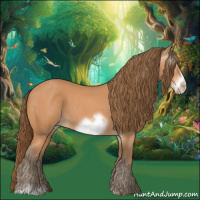 Horse Color:Gray Perlino Roan Mushroom Sabino Frame 
