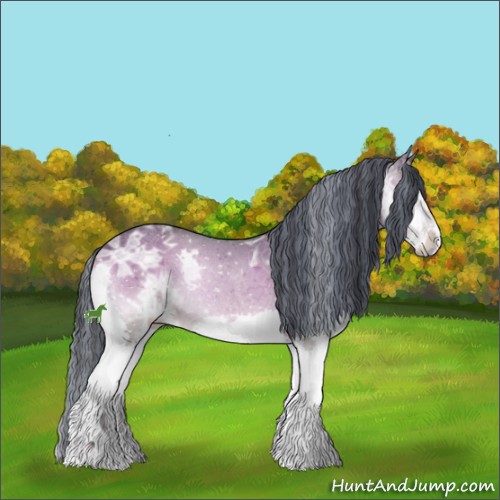 Horse Color:Painted White Spotted Brown Ice Onyx Splash 