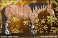 Horse Color:Bay  and Amber Champagne 