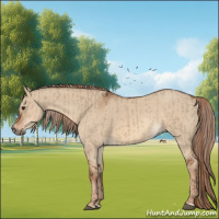 Horse Color:Liver Red Dun  and Red Dun 
