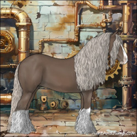 Horse Color:Silver Black Splash 