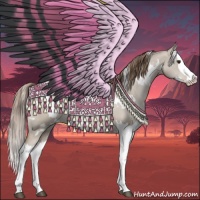 Horse Color:White Spotted Grullo Pearl Splash 