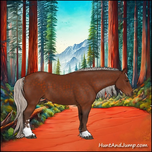 Horse Color:Silver Bay Sabino