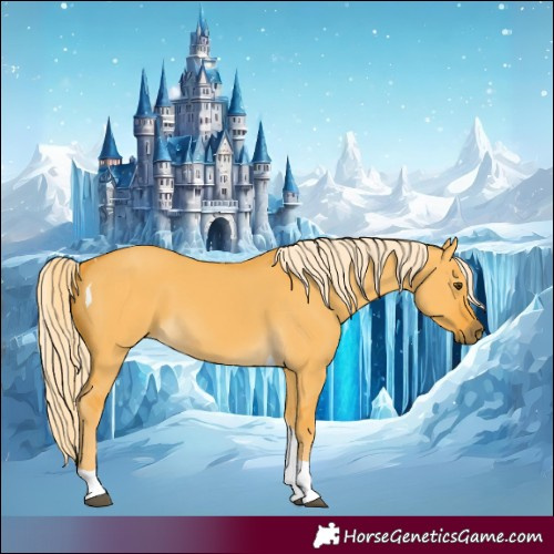 Horse Color:Palomino Dun Tobiano 