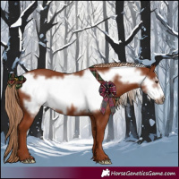Horse Color:Chestnut Frame