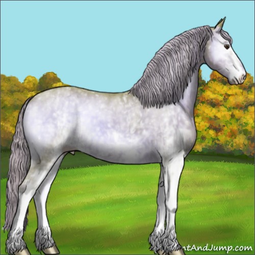 Horse Color:Watercolor White Spotted Chocolate Palomino Onyx 