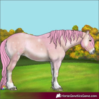 Horse Color:Watercolor Liver Red Onyx 
