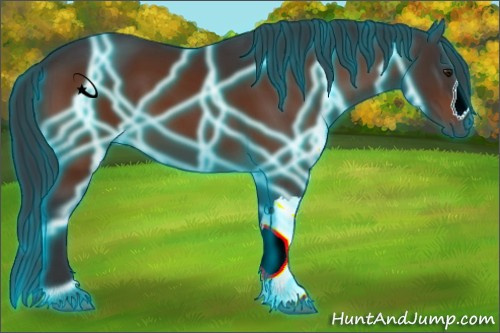 Horse Color:Thunderstruck Brown 