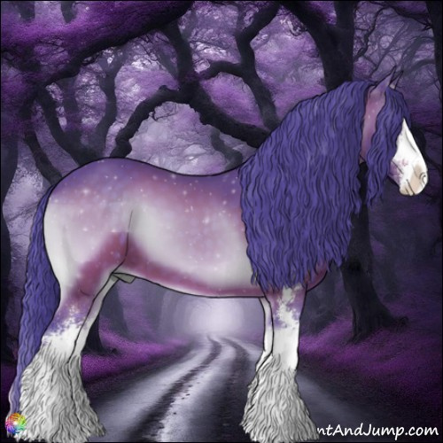 Horse Color:Watercolor Brown Onyx Sabino 