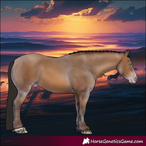 Horse Color:Gray Amber Champagne 