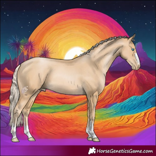 Horse Color:Palomino Pearl 