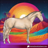 Horse Color:Palomino Pearl