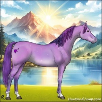 Horse Color:Watercolor Bay Dun 