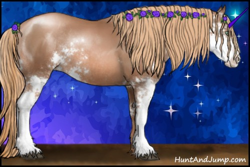 Horse Color:Liver Chestnut Pearl Sabino Rabicano 