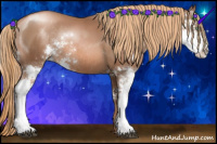 Horse Color:Liver Chestnut Pearl Sabino Rabicano 