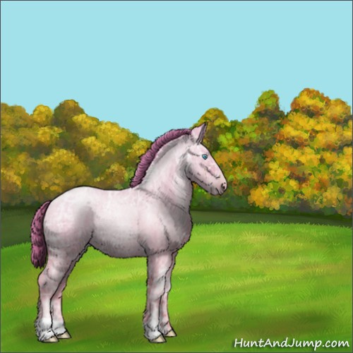 Horse Color:Buckskin Ice Roan Pearl