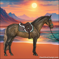 Horse Color:Chocolate Palomino 