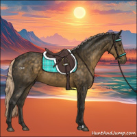 Horse Color:Chocolate Palomino 